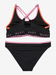 COLORBLOCK CROP TOP SET