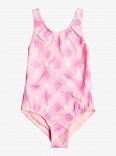 FLOWER PLAID ONE PIECE ΜΑΓΙΟ ΠΑΙΔΙΚΟ GIRL
