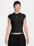 W NSW CHILL KNIT RIB SS TOP