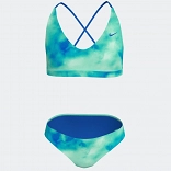 Lace Up Bikini Set