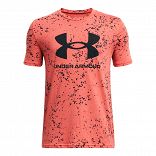 UA SPORSTYLE LOGO AOP SS