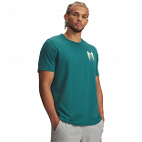 UA M BLUR LOGO SS
