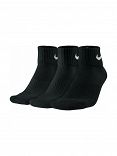 NIKE PERFORMANCE CUSHIONED QUARTER 3 PAIR SOCKS