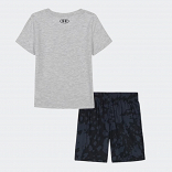 UA PRINTED SS SHORT SET