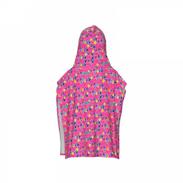 Kids Terry Printed Poncho