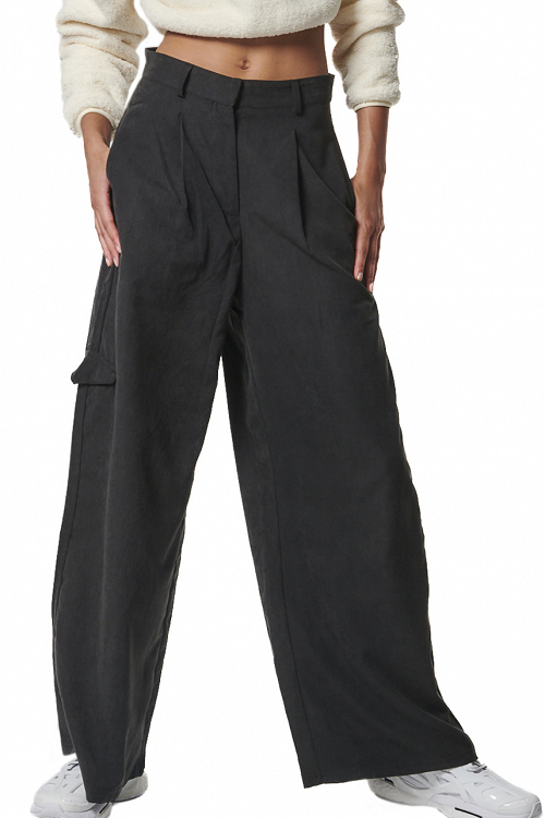 WOMEN'S WIDE LEG CARGO PANTS