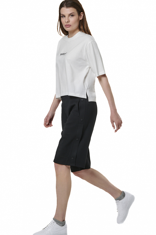 WOMEN'S WIDE-LEG BERMUDA SHORTS