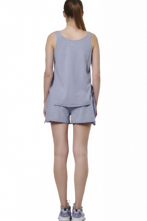 WOMEN'S NATURAL DYE SLUB TANK TOP