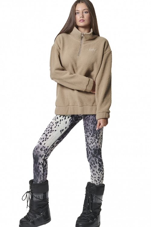 WOMEN'S OVERSIZED SHERPA-FLEECE