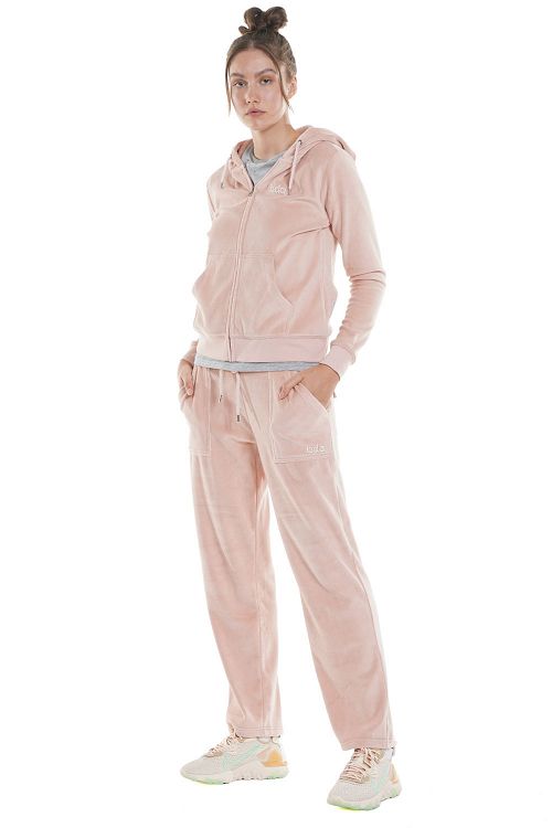 VELOUR HOODIE JACKET