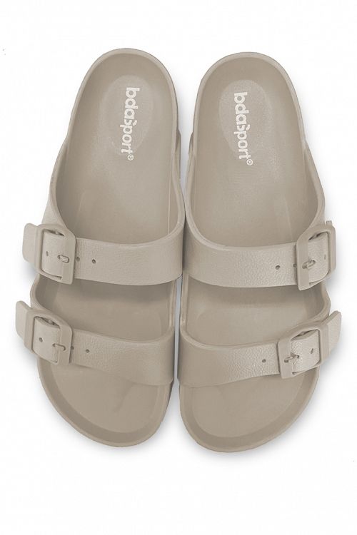 TWO STRAP WOMEN SLIDES