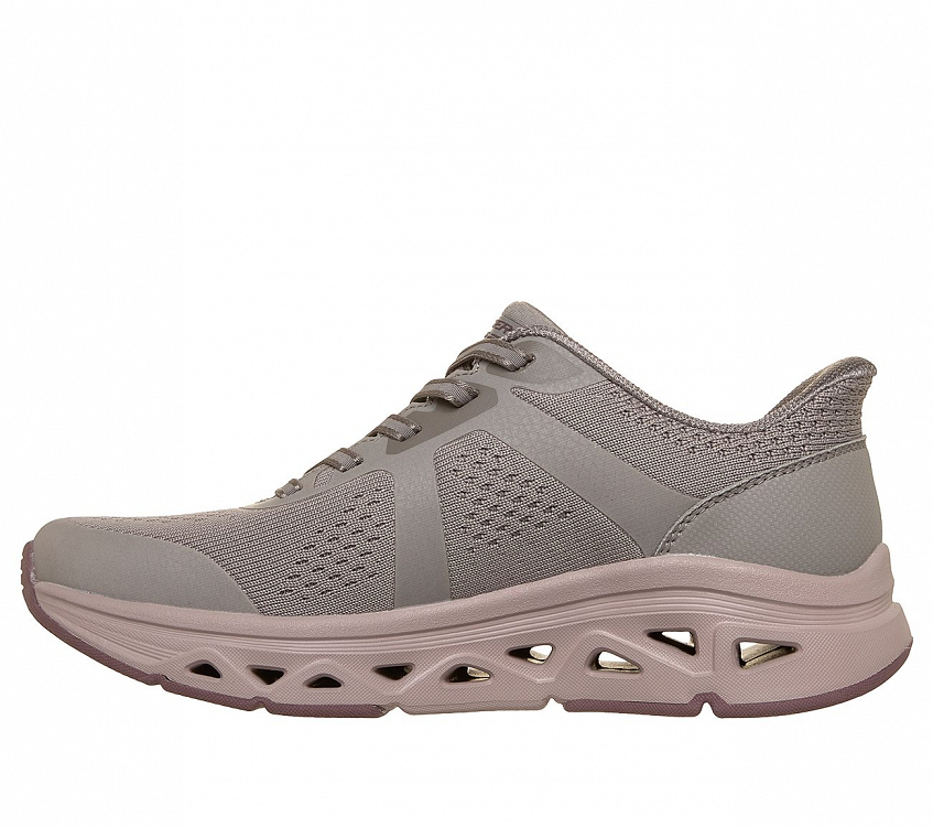 SKECHERS  Slip-Ins Glide-Step Bungee Knit w/ TPU Accents