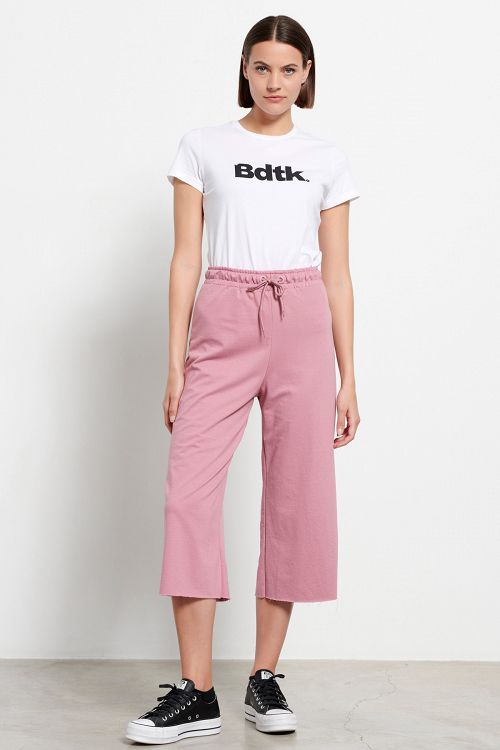 BDTKW HIGHWAIST WIDE LEG PANTS 7/8-MEDIUM CROTCH