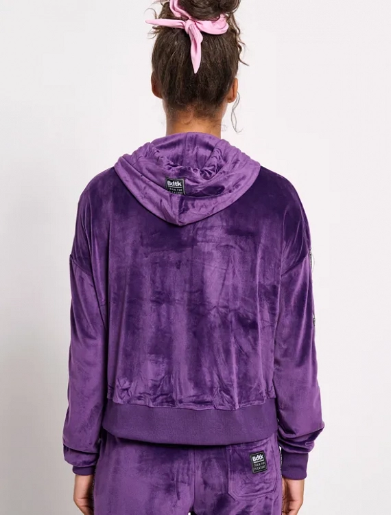 VELOUR FZ HOODIE