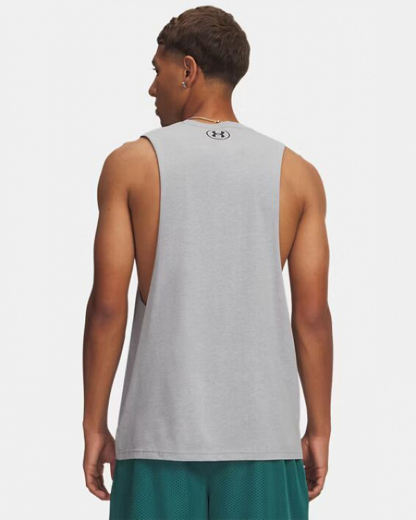 UA LEFT CHEST CUT OFF TANK