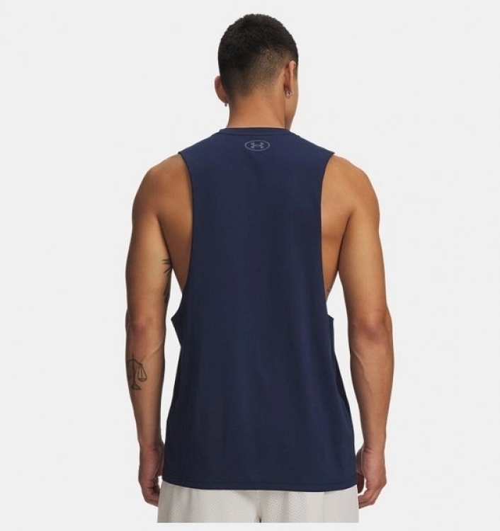 UA LEFT CHEST CUT OFF TANK