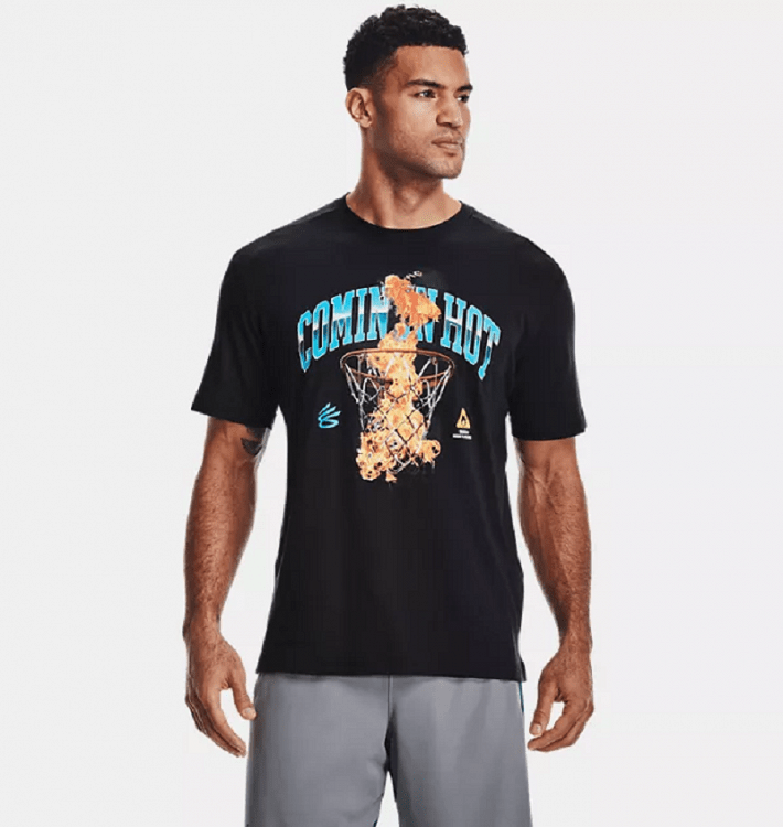 CURRY COMING IN HOT TEE T-SHIRT