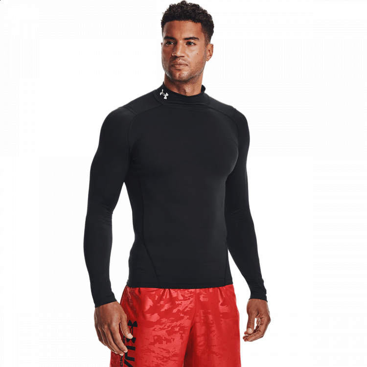 UA HG Armour Comp Mock LS