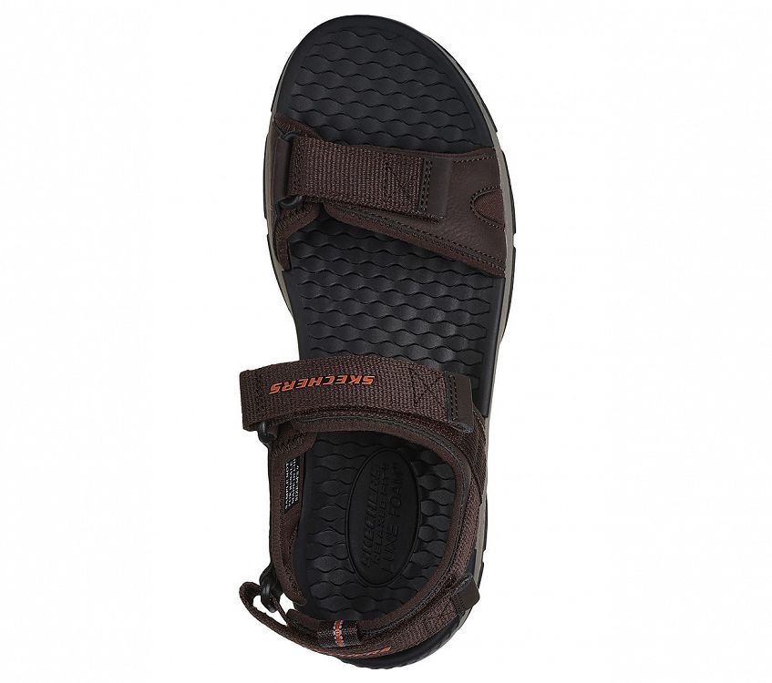 Three Strap Closure Sandal