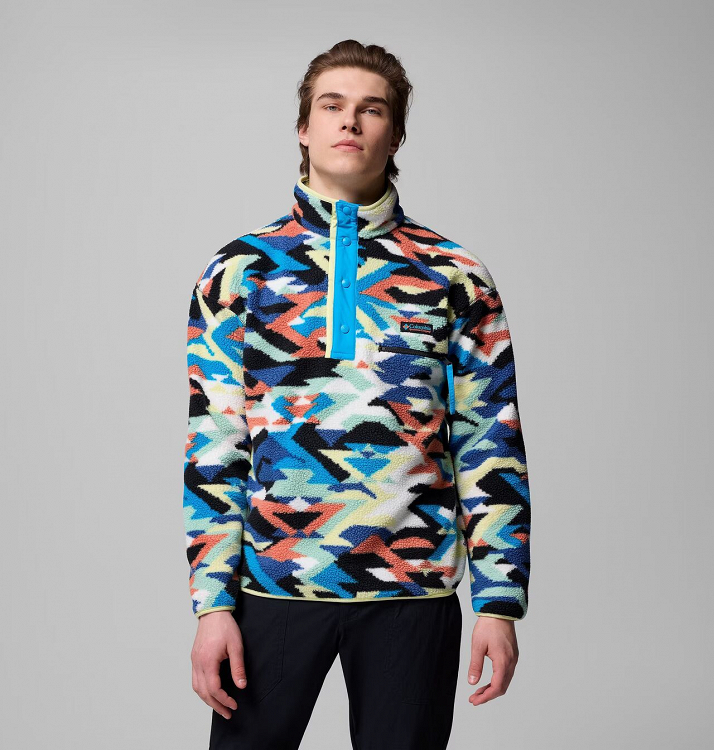 Helvetia™ II Printed Half Snap Fleece