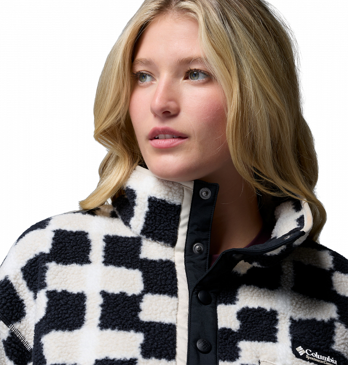 Helvetia™ II Printed Cropped Half Snap