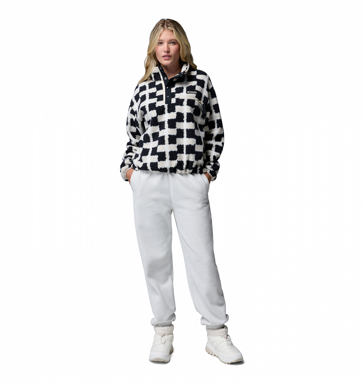 Helvetia™ II Printed Cropped Half Snap