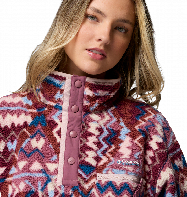 Helvetia™ II Printed Cropped Half Snap