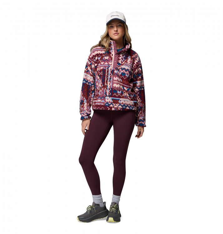 Helvetia™ II Printed Cropped Half Snap
