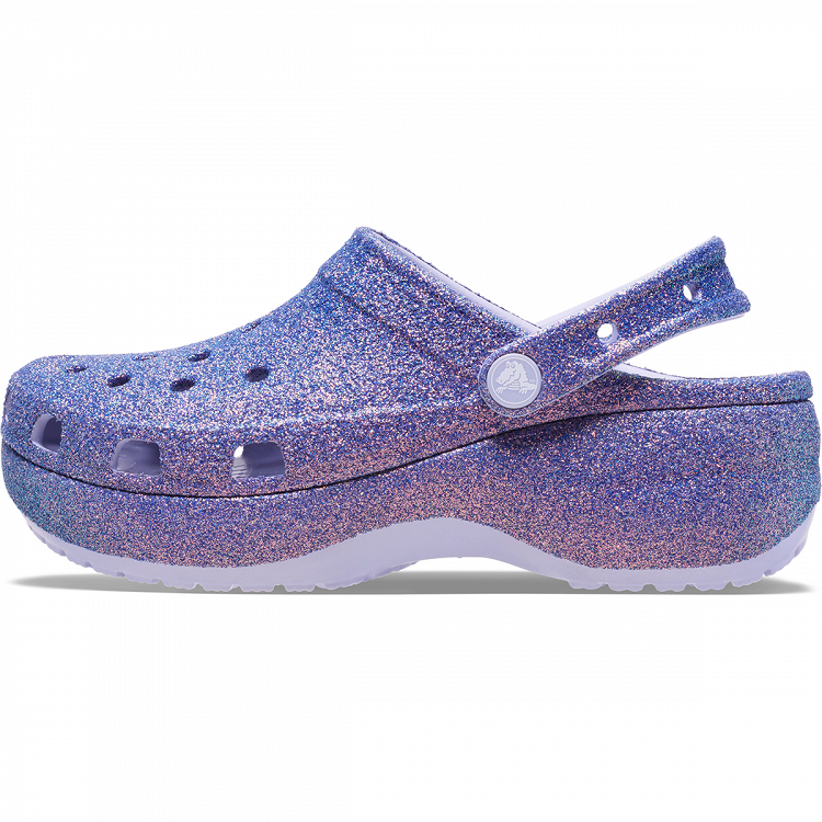 Platform Irid Glitter Clog