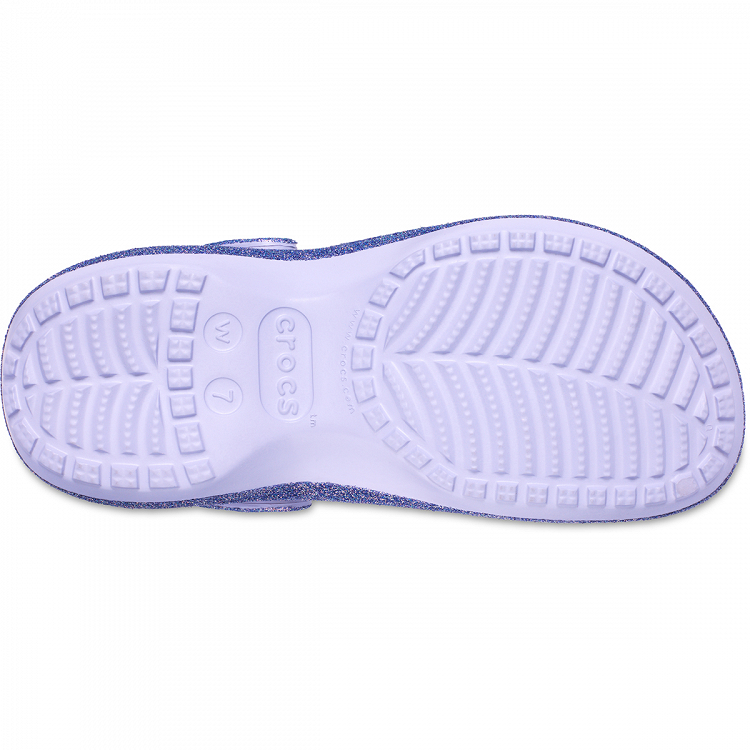Platform Irid Glitter Clog