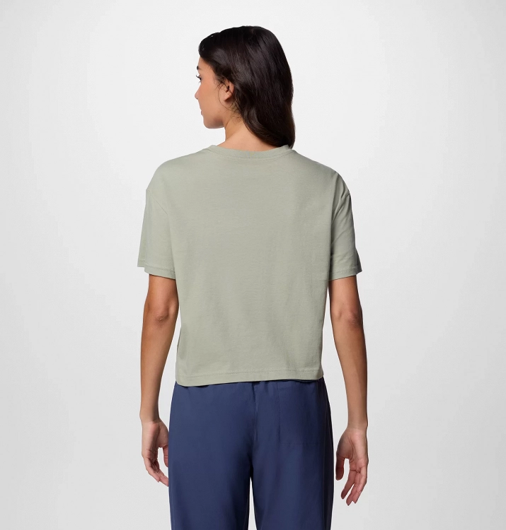 Rolling Bend™ Graphic Relaxed Crop SS