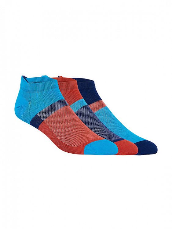 3PPK COLOR BLOCK ANKLE SOCK