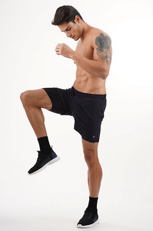 MEN'S 2 IN 1 TRAINING SHORTS