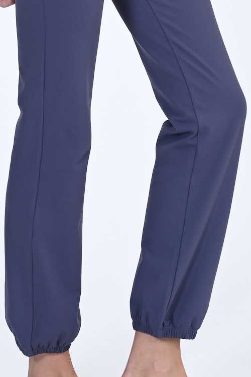 WO'S RUBBER CUFFED YOGA PANTS