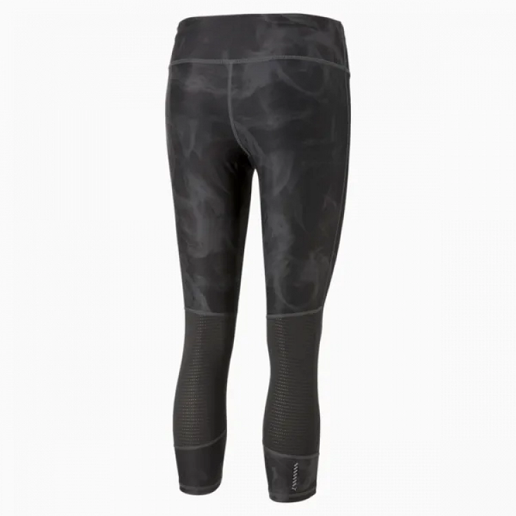 RUN FAVORITE REG RISE AOP 3/4 TIGHT W