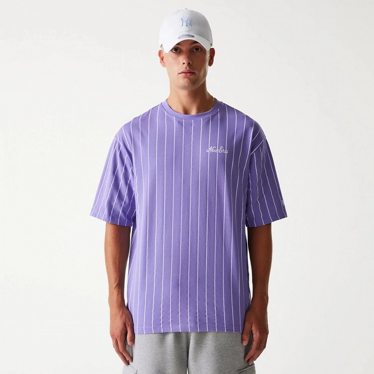 NE PINSTRIPE OS TEE NEWERA