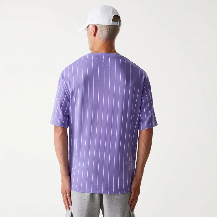 NE PINSTRIPE OS TEE NEWERA