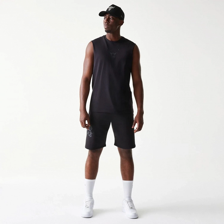 NBA CORE PLUS HD SLVLSS TEE CHIBUL  BLK