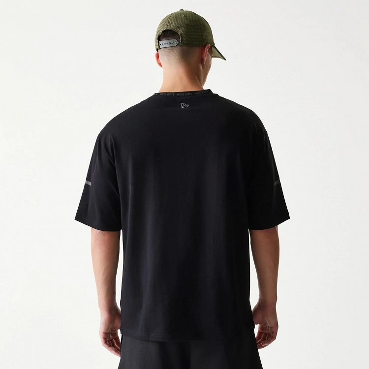 NE TECH OS TEE NEWERA  BLK