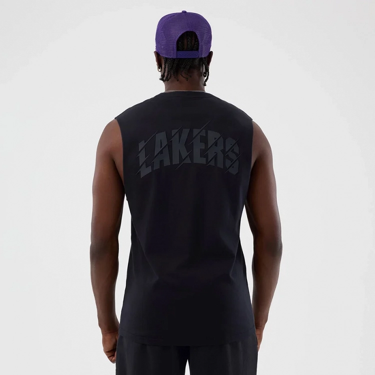 NBA CORE PLUS HD SLVLSS TEE LOSLAK  NVY