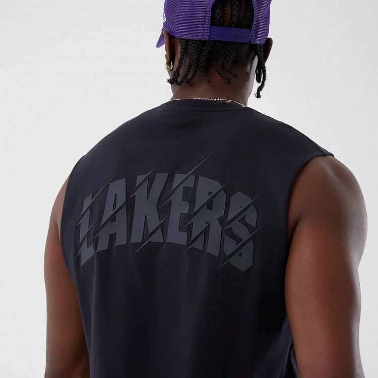 NBA CORE PLUS HD SLVLSS TEE LOSLAK  NVY