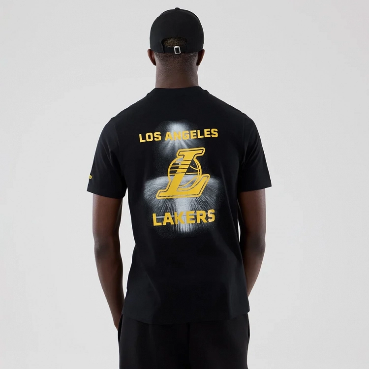 NBA COURT GRAPHC REG TEE LOSLAK