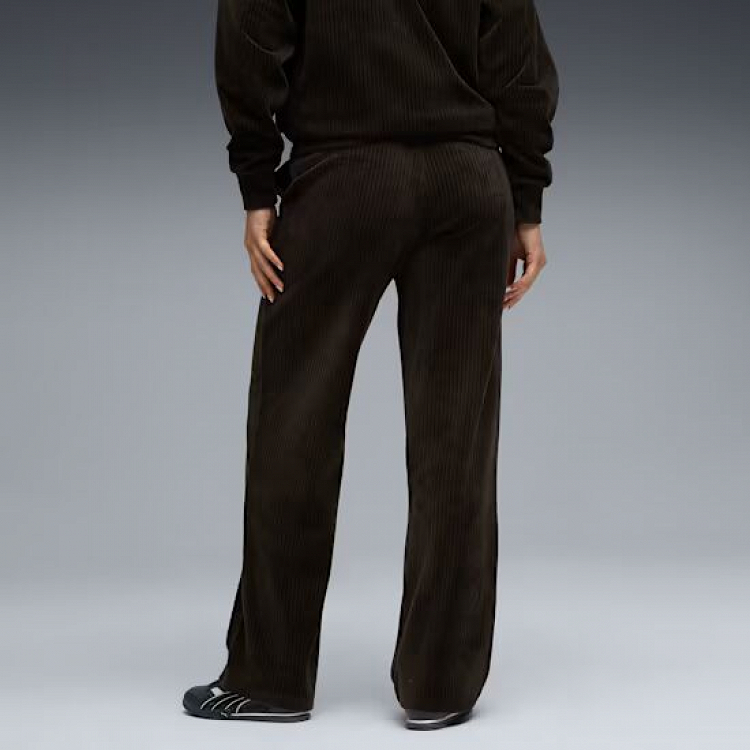ESS ELEVATED Velour Rib Straight Leg Pant