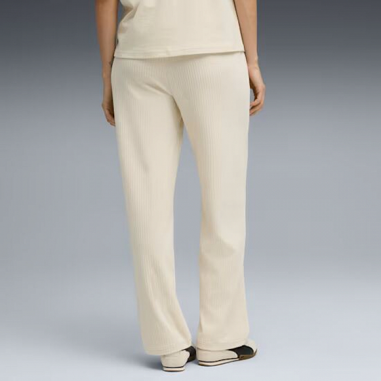 ESS ELEVATED Velour Rib Straight Leg Pant