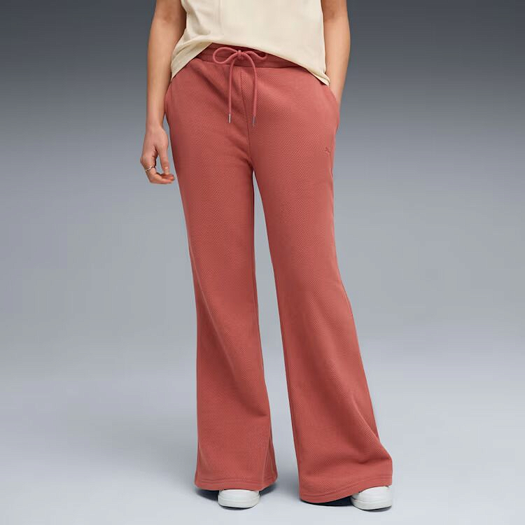 HER Comfort High-Waist Winterized Straight Pants op