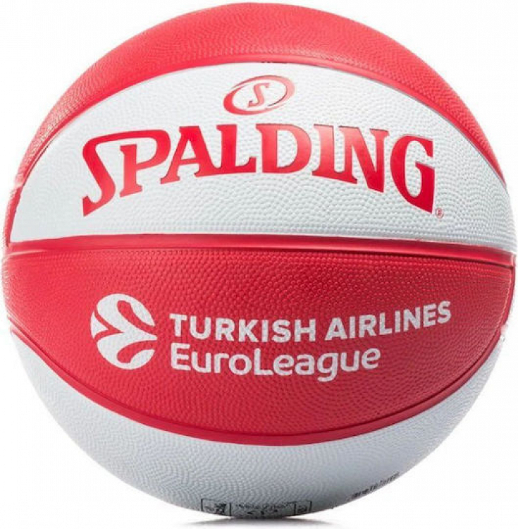 2025 EUROLEAGUE TEAM BASKETBALL Sz7 Rubber OLYMPIACOS