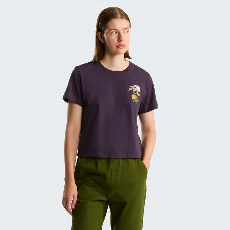 W FLORA EMBRO RG SS TEE