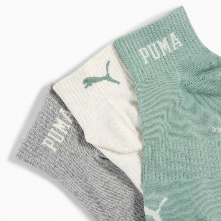 PUMA UNISEX LOGO QUARTER 3P
