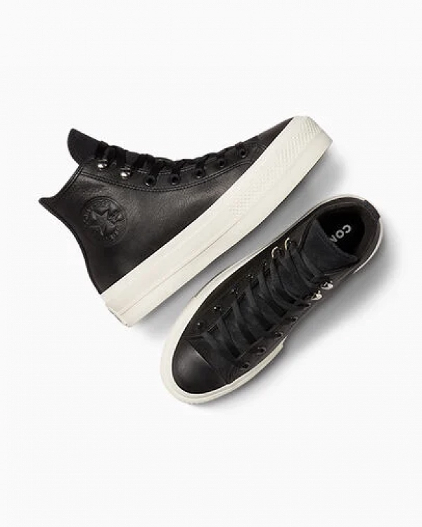 CHUCK TAYLOR ALL STAR LIFT PLATFORM WATER REPELLENT LEATHER