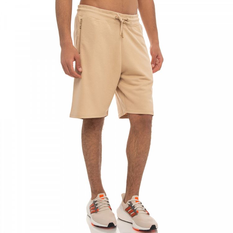 ESSENTIALS TERRY SHORTS WITH ZIP POCKETS